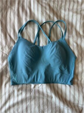 Lululemon like a cloud longline bra, size 6